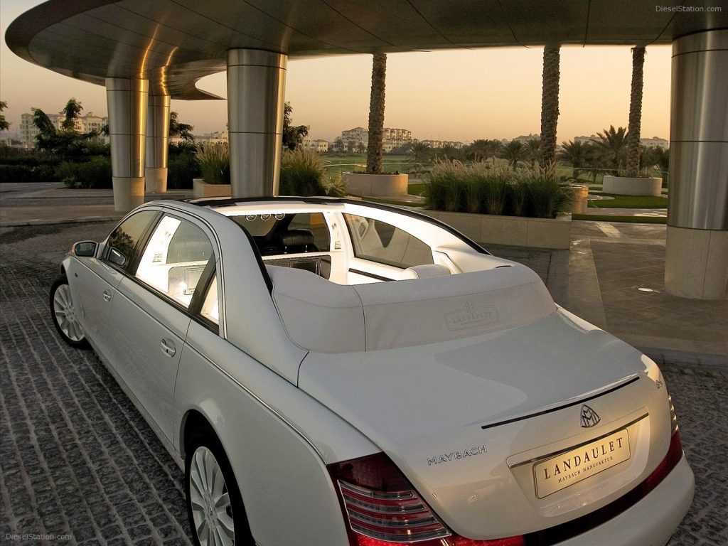 Maybach Landaulet precio aproximado 900.000 euros.