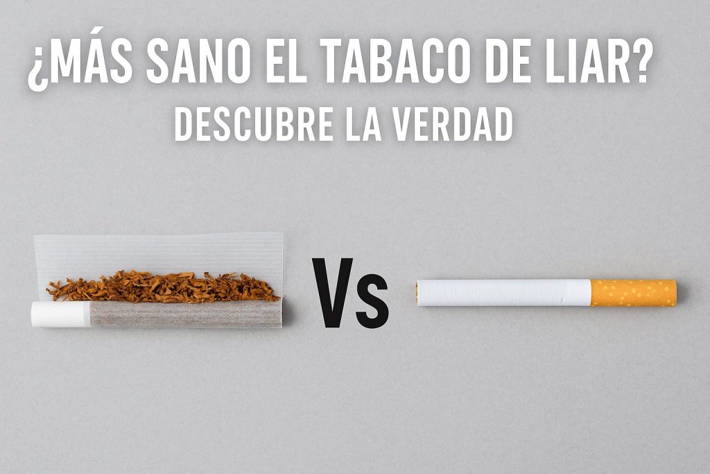 ¿Qué es mejor el tabaco de liar o el normal?
