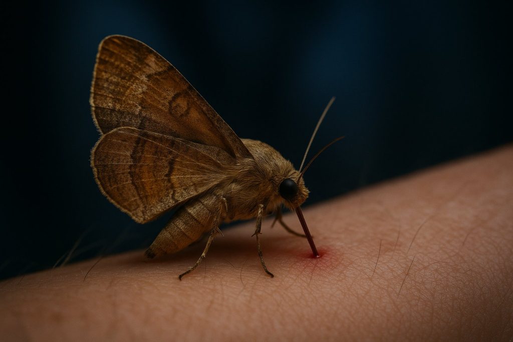 La mariposa vampiro