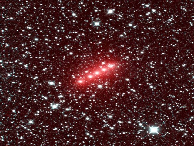 cometa rojo