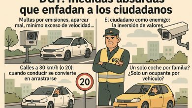 DGT Medidas absurdas y multas