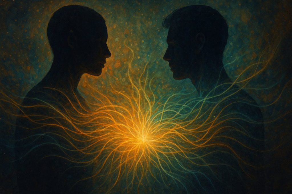 Intercambio de energia entre personas