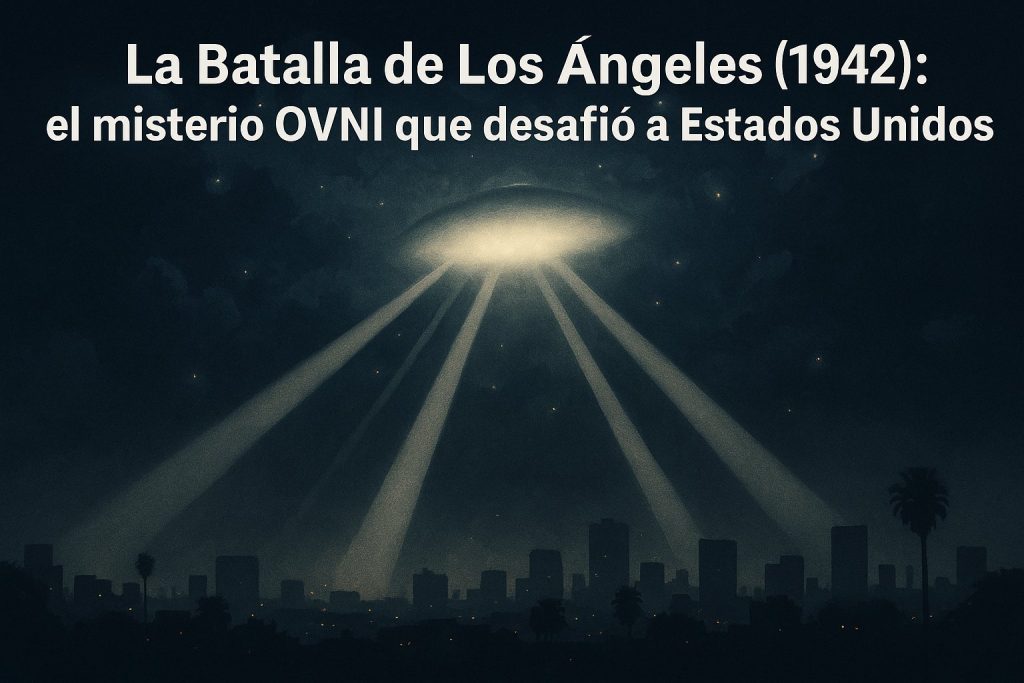 La batalla de los Angeles 1942 Estados Unidos