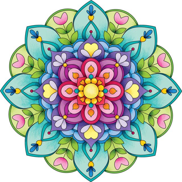 Mandala de colores