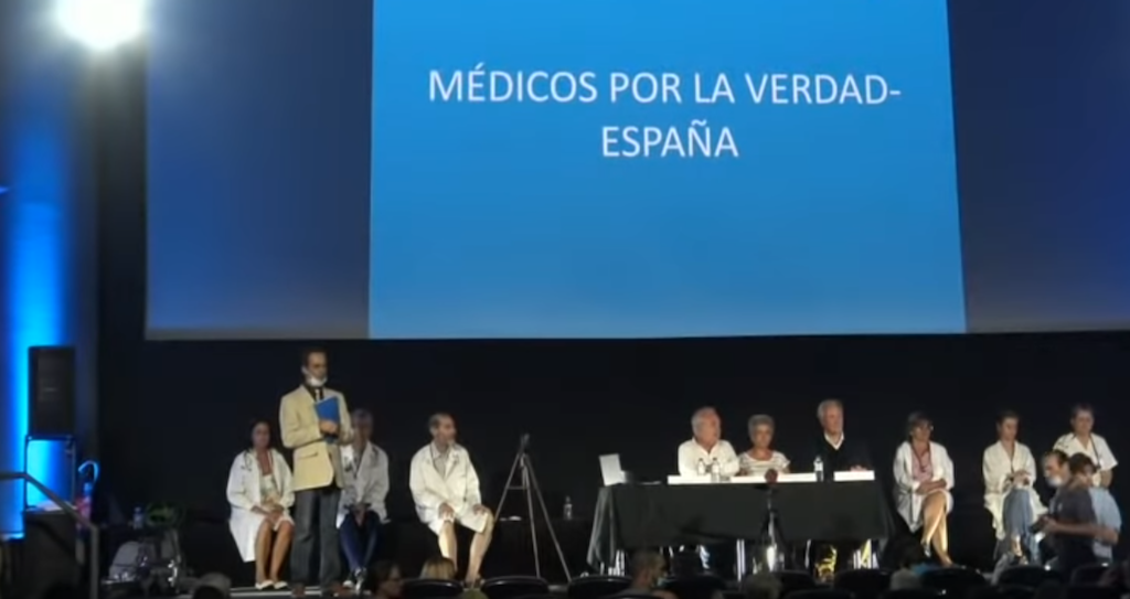 video Rueda de prensa médicos por la verdad