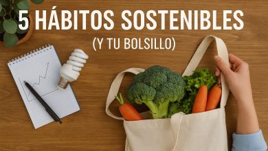 5 hábitos sostenibles