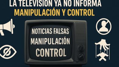 La televisión ya no informa: manipulación mediática